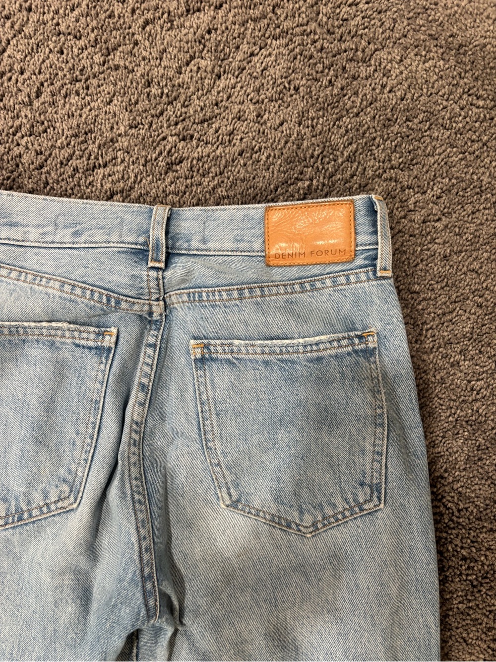 Denim Forum Light Blue Boyfriend Jeans - Picture 4 of 5